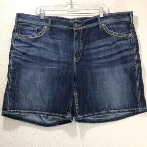 Silver Suki Jean Shorts